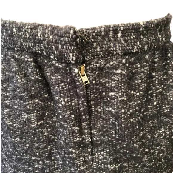 Isabel Marant Charcoal Marled Wool Mini Skirt - Picture 8 of 9